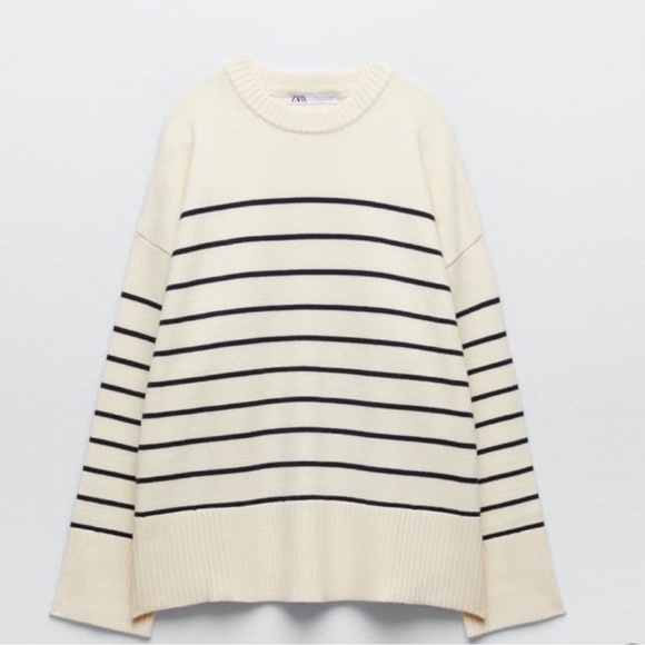 Zara striped knit sweater - Picture 2 of 2
